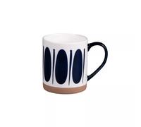 MIKONOS Mug en faïence TABLE PASSION 35cl Décor ovale