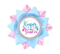 Mikovivi Gardien des Épingles de Genre, Garçon ou Fille Broche Fête Dévoilement pour Décorations de Fête Prénatale et Révélation du Genre