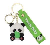 Mikovivi Portachiavi a Forma di Panda, Creativo Portachiavi a Forma di Animale con Ciondolo Kawaii per Zaino Borsa Chiavi