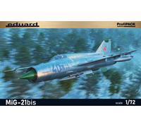 MIKOYAN MiG-21bis (6 DECOS) - Profipack EDUARD PLASTIC KIT 1/72
