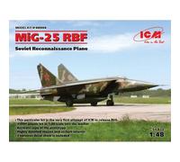 ICM Maquette plastique MiG-25 RBF Avion de reconnaissance soviétique 1:48
