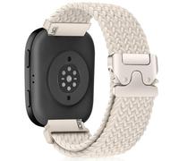 MiKoyi 22 mm Bracelet Compatible avec Amazfit T-Rex 3 Pro 48 mm/Balance 2/Bip 6/Balance/Bip 5/Bip 5 Unity/Cheetah/Cheetah Pro, Nylon Tressé Réglable Sport Bracelet pour Amazfit GTR 4, Stellaire