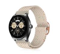 MiKoyi 22 mm Bracelet Compatible avec Huawei Watch GT 6/GT 6 Pro/GT 5 Pro/GT 5/GT4 (46 mm)/4 Pro 48 mm/Ultimate 2/Ultimate, Nylon Tressé Réglable Sport Bracelet pour Huawei Watch Buds, Stellaire