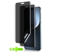 MiKoyi Anti-Espion Protection D'écran pour Honor Magic 7 Pro 5G, [2 Pièces] [Avec positionnement] TPU Spy Privacy Film pour Honor Magic 7 Pro 5G