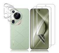 MiKoyi Anti-Espion Protection D'écran pour Huawei Pura 70 Ultra 5G, [2+2Pièces] Verre Trempé Protection Objectif Caméra TPU Privacy Film Protection écran pour Huawei Pura 70 Ultra 5G