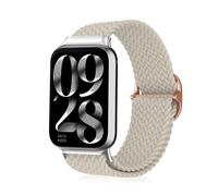 MiKoyi Bracelet Compatible avec Xiaomi Redmi Watch 5/Xiaomi Mi Band 9 Pro/Smart Band 9 Pro/Xiaomi Mi Band 8 Pro/Smart Band 8 Pro, Nylon Tressé Sport Bracelets pour Xiaomi Redmi Watch 4, Stellaire
