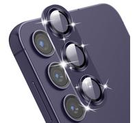 MiKoyi Caméra Arrière Protecteur pour Samsung Galaxy S24, Protection Lentille Aluminium Verre Trempé Haute Définition Protecteurs D’Objectif pour Samsung Galaxy S24, Violet