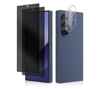MiKoyi Protection D’Écran Verre Trempé Compatible avec Samsung Galaxy Z Fold 6 5G, Caméra Arrière Protecteur Anti-Espion Protecteurs D’Objectif Dureté 9H Privacy Film pour Samsung Galaxy Z Fold 6