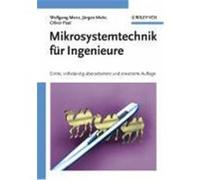 Mikrosystemtechnik für Ingenieure Menz, Wolfgang,Mohr, Jürgen,Paul, Oliver (Auteur)