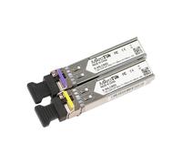 MikroTik 1.25G Bidirectional Single-Mode Module 80km paire S-4554LC80D