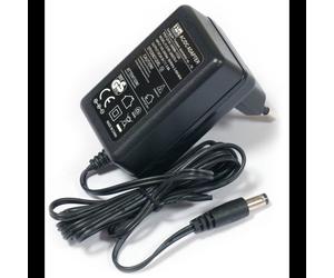 Mikrotik 18POW Adaptateur d'Alimentation Intérieure 110-240V vers 24V 0.8A Noir avec Câble Secteur, Température d'opération -30 à 50°C