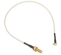 MikroTik ACMMCXRPSMA 0,26 m MMCX RPSMA Multicolore - Câble coaxial (MMCX, RPSMA, 0,26 m, multicolore, 1 pièce(s))
