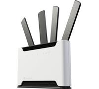 MikroTik Chateau 5G ax - Wi-Fi 6E (802.11ax) - double bande (2,4 GHz/5 GHz) - port Ethernet intégré - 5G - blanc - routeur de table