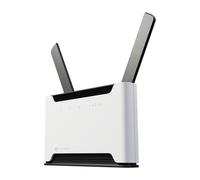 MikroTik Routeur Chateau LTE18 ax S53UG+5HaxD2HaxD-TC & EG18-EA – Bi-bande 2,4/5 GHz, 4G, Blanc