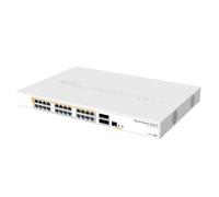 Mikrotik Cloud Routing Switch with RouterOS L5 1U rackmount Enclosure CRS328-24P