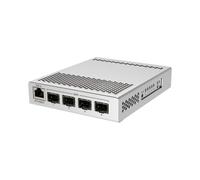Mikrotik CRS305-1G-4S+IN : Commutateur Géré Gigabit Ethernet (10/100/1000) 1 RJ45 + 4 SFP+ 10G, PoE, CPU 800MHz, 512MB RAM, 12-57V DC