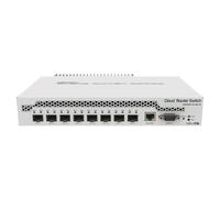 Mikrotik CRS309-1G-8S+ Géré Gigabit Ethernet (10/100/1000) Connexion Ethernet, supportant l'alimentation via ce port (PoE) Blanc