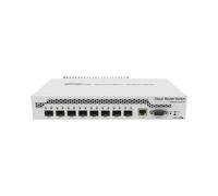 Mikrotik CRS309-1G-8S+IN Commutateur Géré 1xGE RJ45 + 8xSFP+ 10G, RS-232, 162Gbit/s, PoE 802.3af/at, CPU 800MHz, 512MB RAM, 12-57V DC