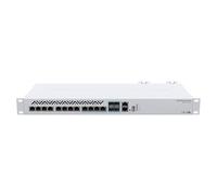 Mikrotik CRS312-4C+8XG-RM commutateur réseau Géré L3 10G Ethernet (100/1000/10000) 1U Blanc