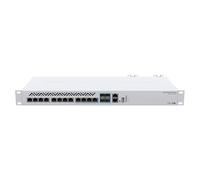Mikrotik CRS312-4C+8XG-RM commutateur réseau Géré L3 10G Ethernet (100/1000/10000) 1U Blanc