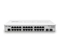 Mikrotik crs326-24g-2s+in gigabit ethernet 512 mo 24 port blanc G