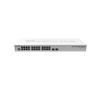 Mikrotik CRS326-24G-2S+RM Commutateur Géré L2 Gigabit Ethernet 24 Ports RJ-45 + 2 SFP+ 10G, CPU 800MHz, 512Mo RAM, RouterOS/SwitchOS, Rackable