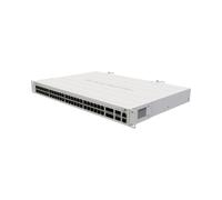 Mikrotik CRS354-48G-4S+2Q+RM Commutateur Géré L2 48x Gigabit Ethernet, 4x SFP+, 2x QSFP+, 336 Gbit/s, CPU 650MHz, Montage Rack