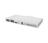 Mikrotik CRS418-8P-8G-2S+RM Cloud Router/Sw L2/L3 Gigabit Ethernet (10/100/1000) Connexion Ethernet, supportant l'alimentation via ce port (PoE) 1U