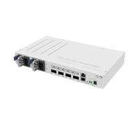Mikrotik Crs504-4xQ-In Switch Di Rete Gestito Fast Ethernet [10/100] Supporto Power Over Ethernet [poe] Bianco (cloud Router Switch - 504-4xQ-In With