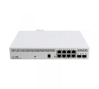 Mikrotik CSS610-8P-2S+IN commutateur réseau Géré Gigabit Ethernet (10/100/1000) Connexion Ethernet, supportant l'alimentation via ce port (PoE) Blanc