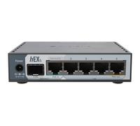 Mikrotik E60IUGS Routeur connecté Gigabit Ethernet Noir