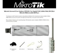 Mikrotik GrooveA 52 ac Prise en charge de l'alimentation par Ethernet (PoE) Blanc Point d'accès sans fil (RBGrooveGA-52HPacn)