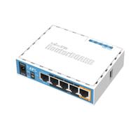 MikroTik | hAP ac lite | RB952Ui-5ac2nD | 802.11ac | 2.4/5.0 | 867 Mbit/s | 10/100 Mbit/s | Ethernet LAN (RJ-45) portów 5 | MU-MiMO Tak | PoE in/out