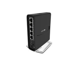 Mikrotik hAP ac² RBD52G-5HACD2HND-TC : Routeur 1167 Mbit/s Dual Band 2.4/5GHz, 5x GbE, PoE, USB 2.0, IPSec, RouterOS, 128MB RAM, 16MB Flash