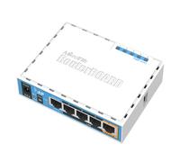 MikroTik hAP Routeur Wi‑Fi compact 2,4 GHz avec 5 ports Ethernet, USB et PoE-Out RB951Ui-2nD