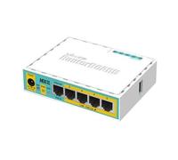 Mikrotik hEX PoE lite Routeur connecté Fast Ethernet Blanc