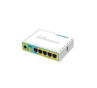 Mikrotik hEX PoE lite Routeur connecté Fast Ethernet Blanc