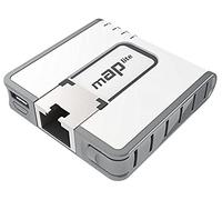 Mikrotik Map Lite 100Mbit/s Énergie sur Ethernet (PoE) Blanc Point d'accès 100 Mbit/s, IEEE 802.11b, IEEE 802.11g, IEEE 802.11n, IEEE 802.3af, IEEE 802.3at, 2,4 GHz, 10,100 Mbit/s, 1,5 dBi, 3,5 W