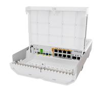 MikroTik netPower Lite 8P – switch PoE extérieur 8 ports CSS610-8P-2S+OUT