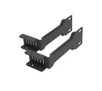 MikroTik Rackmount Ears Set RB4011 ser. K-65, Mounting Bracket, K-65 (K-65, Mounting Bracket, Black, Mikrotik RB4011)
