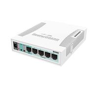 Mikrotik RB260GS Gigabit Ethernet (10/100/1000) Connexion Ethernet, supportant l'alimentation Via ce Port (PoE) Blanc