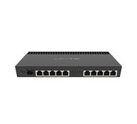 MikroTik RB4011IGS+RM Routeur connecté Gigabit Ethernet Noir