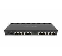 Mikrotik RB4011IGS+RM Routeur connecté Gigabit Ethernet Noir (RouterBOARD 4011iGS+RM - 10x1000-T, 1xSFP+, RouterOS L5, Desktop Case w. Rackmount Kit - Warranty: 1Y)
