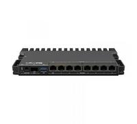 Mikrotik RB5009UPR+S+IN Routeur connecté 2.5 Gigabit Ethernet, Gigabit Ethernet Noir