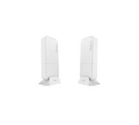 Mikrotik RBWAPG-60ADKIT Point d'accès 60 GHz 1000 Mbit/s Ethernet PoE, portée 200m, 1x RJ-45, 256Mo RAM, 16Mo Flash, RouterOS, Alimentation 11-57V