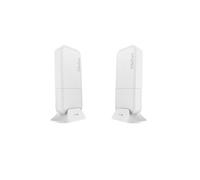 Mikrotik RBWAPG-60ADKIT point d'accès réseaux locaux sans fil 1000 Mbit/s Blanc Connexion Ethernet, supportant l'alimentation via ce port (PoE)