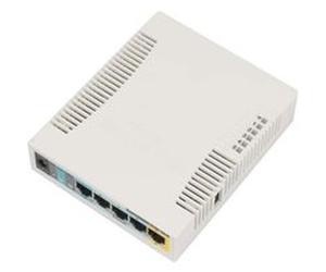 MikroTik RouterBOARD RB951UI-2HND - Borne d'accès sans fil - 100Mb LAN - Wi-Fi - 2.4 GHz G