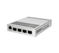 MikroTik Commutateur CRS305-1G-4S+IN – 4x SFP+ 10 Gbit, 1x Ethernet 1 Gbit – Compact et silencieux