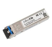 Mikrotik S-31DLC20D 1250Mbit/s SFP 1310nm module émetteur-récepteur de réseau - Modules émetteurs-récepteurs de réseau (1250 Mbit/s, SFP, LC, 1310 nm, 20000 m, RB260GS,RB2011LS, RB2011LS-IN, RB2011UAS