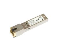 Mikrotik S+RJ10 Module SFP+ 10Gbit/s RJ45, portée 200m, connecteur SFP+, débit max 10000 Mbit/s, 1 port Ethernet LAN, boîtier métallique, unité.